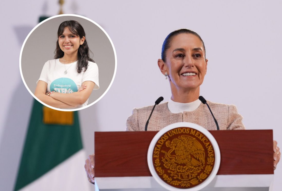 Claudia Sheinbaum se reunirá con la veracruzana Ángela Olazarán considerada “la mejor estudiante del mundo”