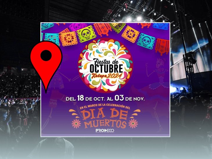 Fiestas de Octubre Xalapa 2024: cartelera de conciertos del 18 al 20 de octubre