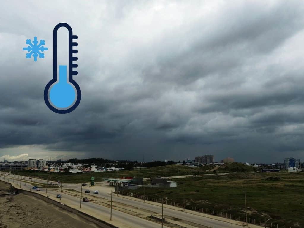 Frente frío 6 llega a Veracruz, esta será la temperatura más baja en Coatzacoalcos