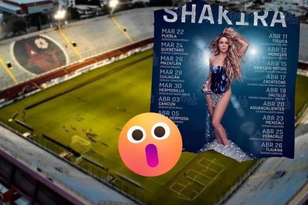 ¿Ya mero? Estrenarían el Luis ´Pirata´ Fuente con concierto de Shakira en Veracruz