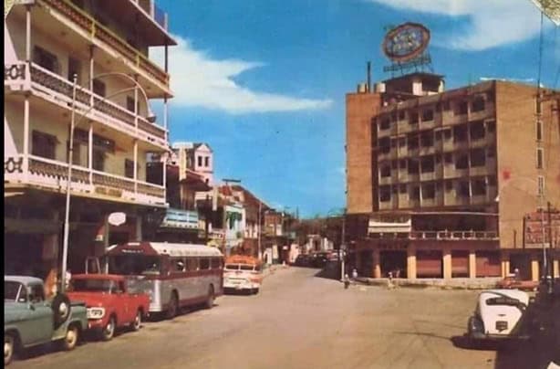 Así lucía el histórico hotel El Trópico en Minatitlán a inicios de los 50s