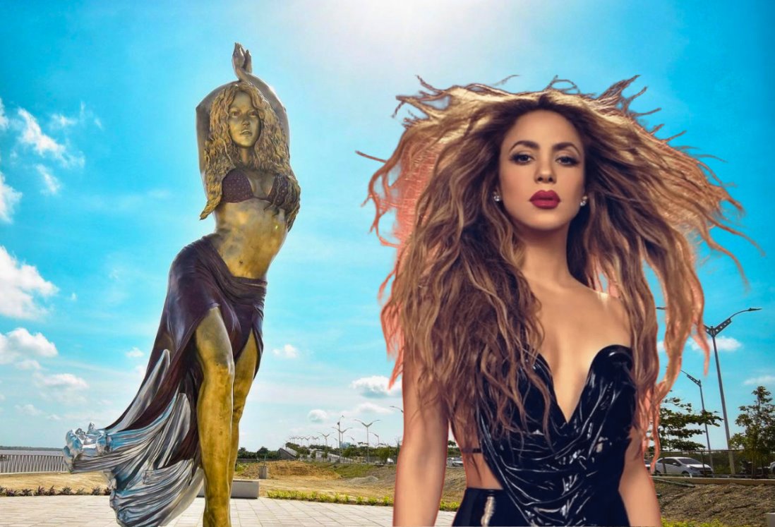 Shakira en Veracruz: conoce a Yino Márquez, creador de su escultura en Colombia