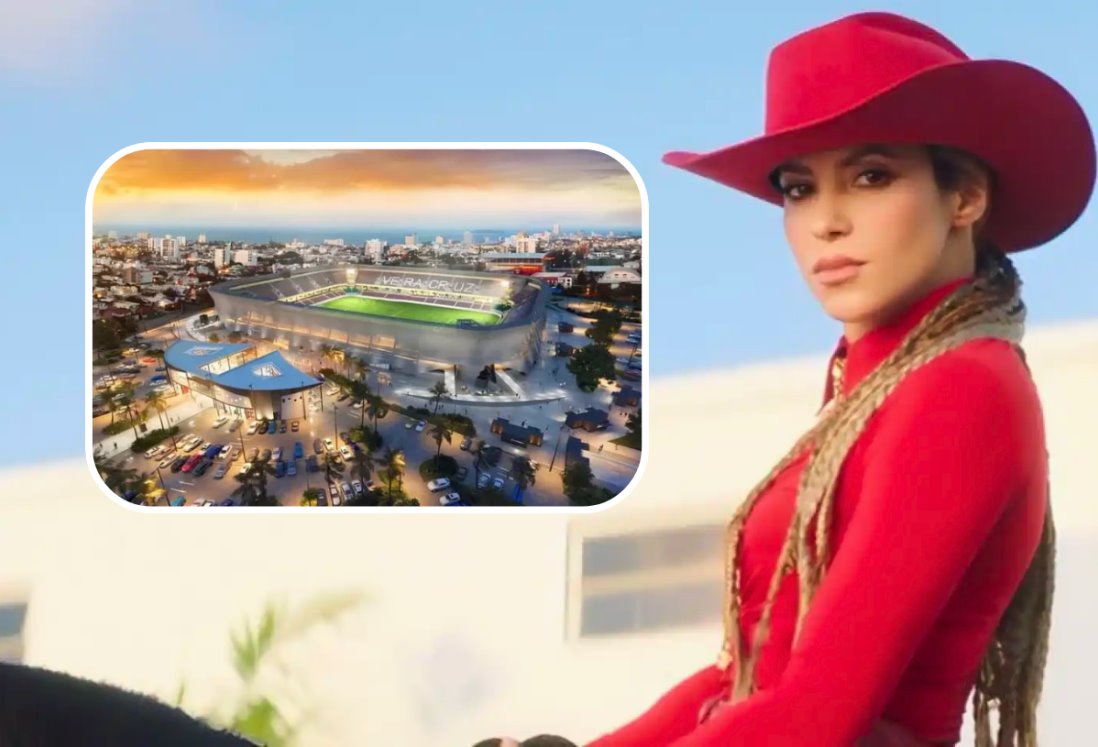 ¿Estará terminado el estadio Luis Pirata Fuente para el concierto de Shakira en Veracruz? Esto sabemos