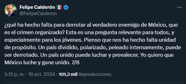 Genaro García Luna: Dan 38 años al exfuncionario de Felipe Calderón; expresidente ya reaccionó