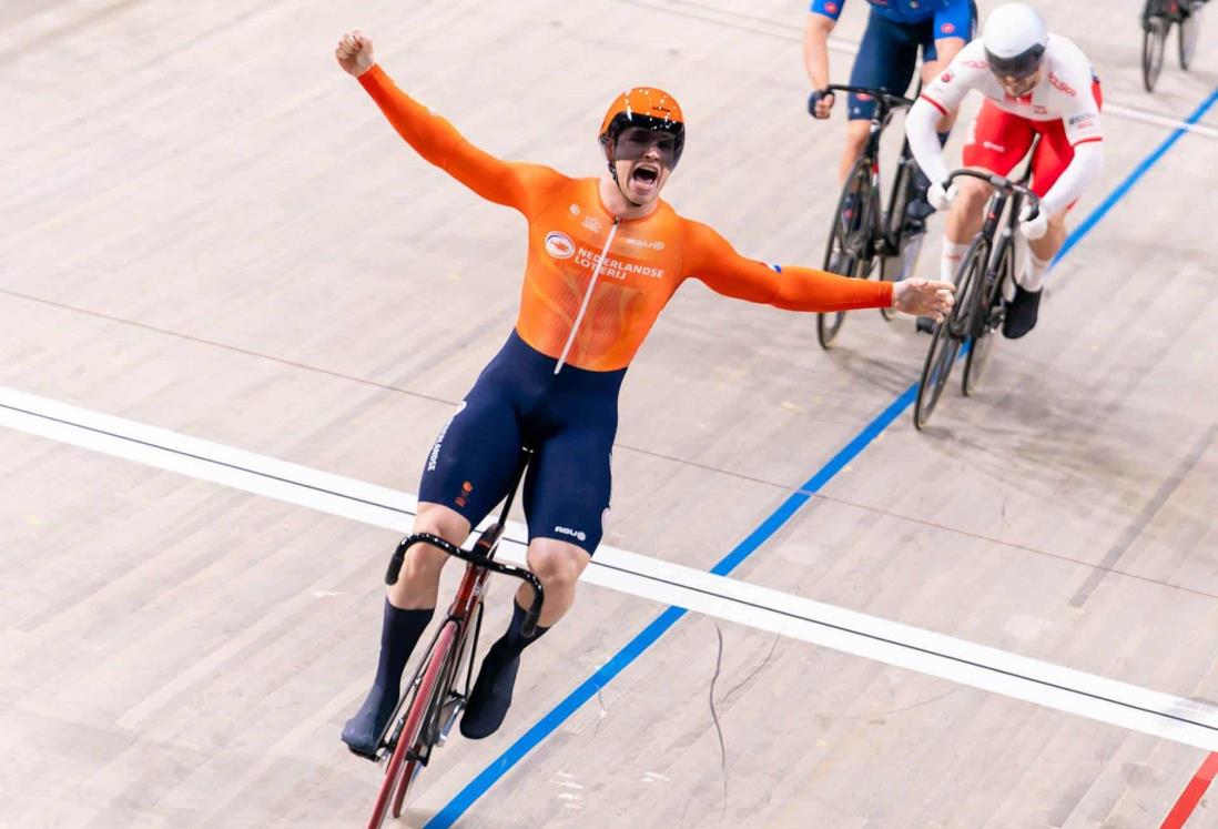 Harrie Lavreysen, campeón del mundo en pista