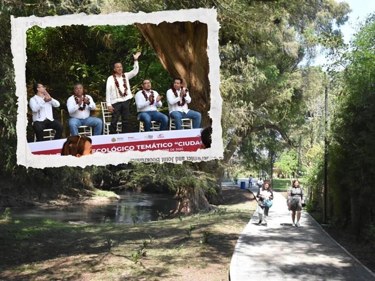 Con la presencia del gobernador, inauguran el Parque Ecológico Ciudad de los Ahuehuetes en Mendoza