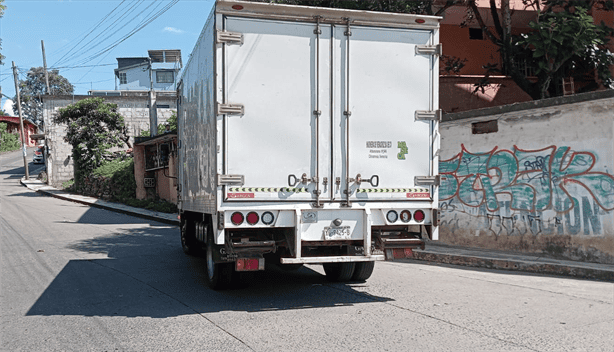 Motociclista lesionado tras chocar contra camión en San Andrés Tuxtla