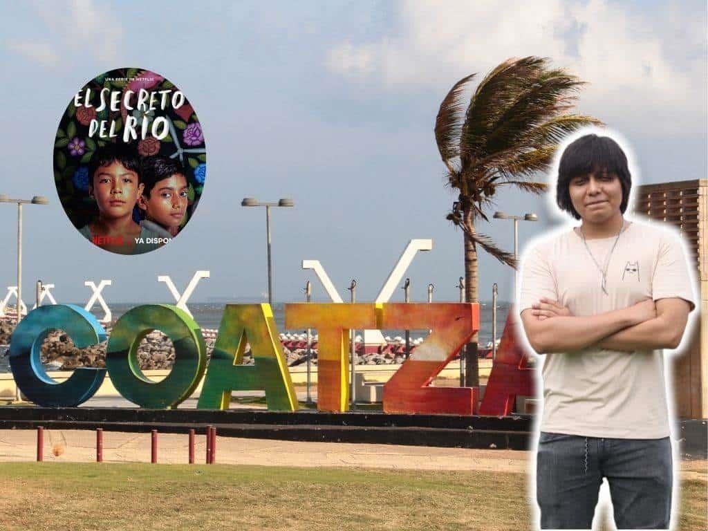 Él es el joven de Coatzacoalcos que participó en "El secreto del río", la famosa serie de Netflix