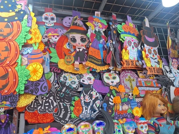 Inicia la venta de dulces típicos por Día de Muertos en el centro de Veracruz