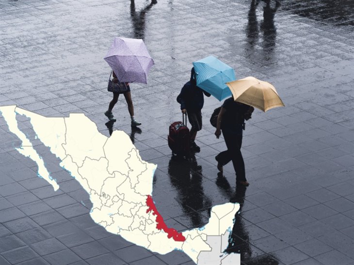 ¡Atención! emiten aviso especial por lluvias en Veracruz 