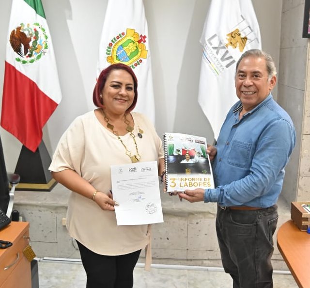 Presidenta del Congreso de Veracruz entrega su Tercer Informe de Labores Legislativas