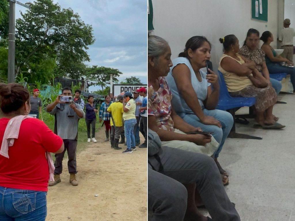 Continúa conflicto en Texistepec; hospitalizan a seis personas agredidas durante desalojo | VIDEO