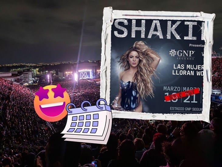 ¡Ahora sí facturó! Shakira anuncia quinta fecha en CDMX y rompe récord, ¿cuándo será?