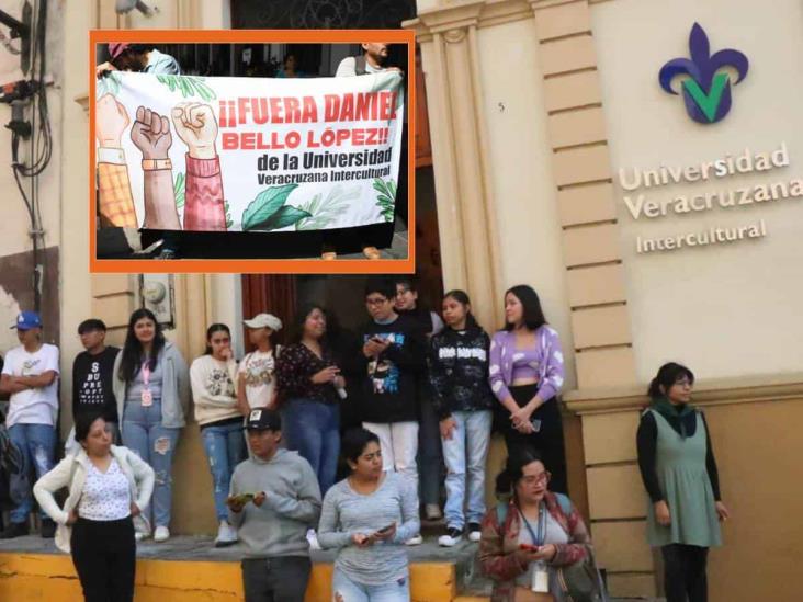 Vuelven las protestas a la Universidad Veracruzana Intercultural en Xalapa; esto exigen