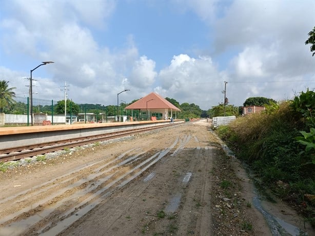 Tren Interoceánico: A nada de concluir la estación de Moloacán | VIDEO