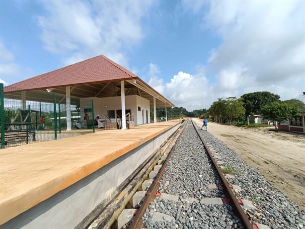 Tren Interoceánico: A nada de concluir la estación de Moloacán | VIDEO