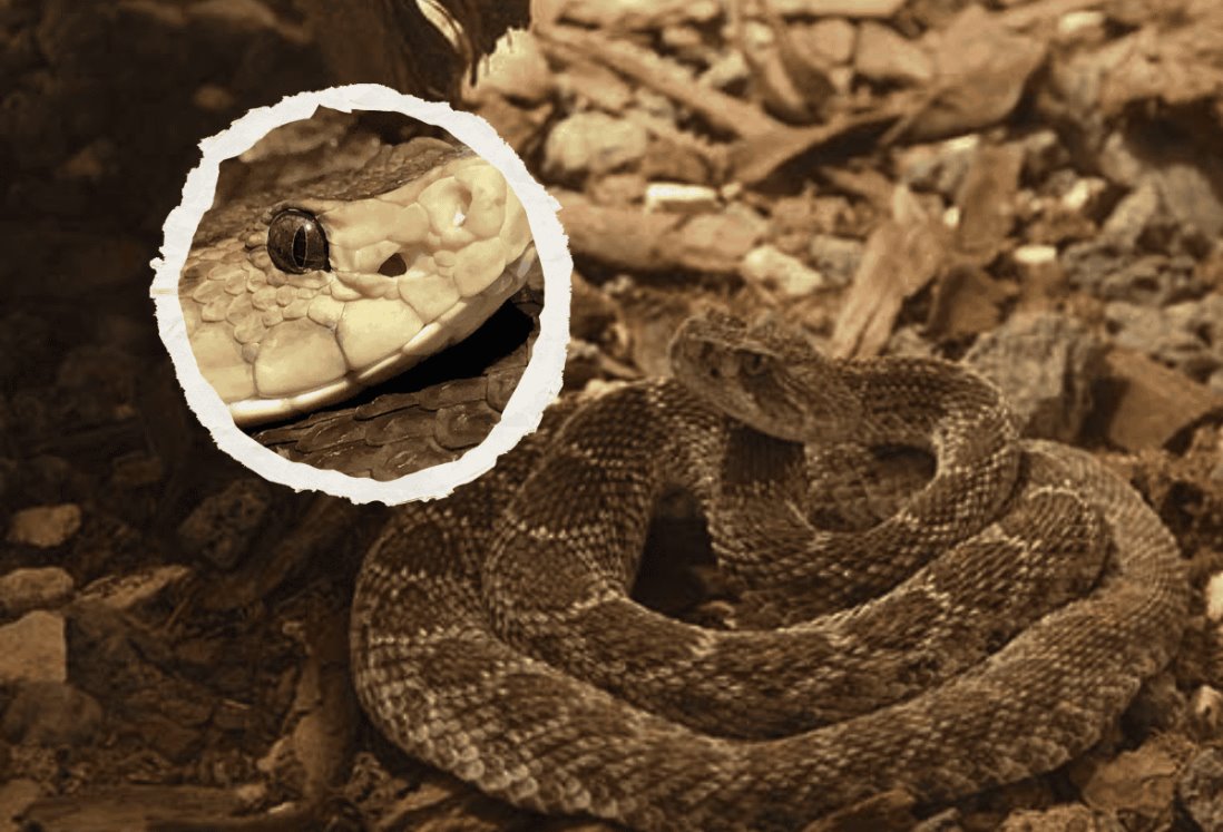 ¿Cómo identificar a una serpiente Nauyaca, animal venenoso que está en Veracruz?