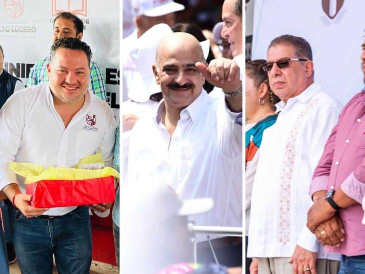 En esta fecha, Ricardo Ahued, José Manuel Pozos y Vicente Aguilar dejarán de ser alcaldes