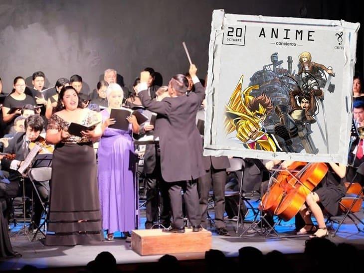 ¿Eres otaku? La Orquesta Filarmónica de Xalapa tiene un concierto para ti