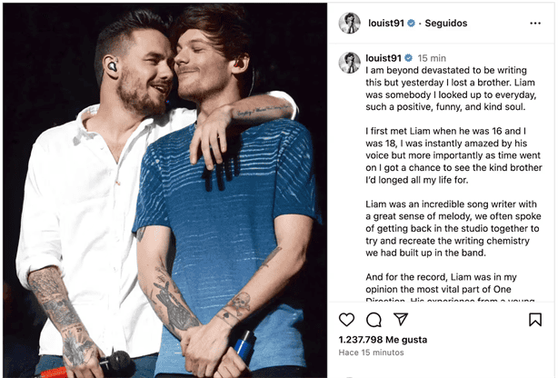 Así despidió One Direction de Liam Payne: Las memorias que compartimos con él las atesoraremos para siempre