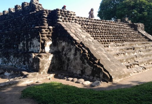 Denuncian abandono de templo prehispánico en Cempoala, Veracruz