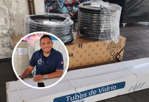 Realizan entrega de tinacos y calentadores solares en municipios de Las Altas Montañas
