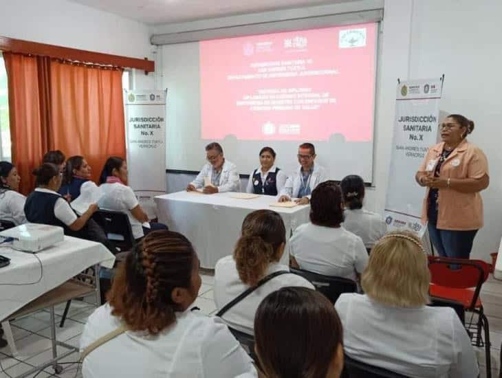 Fortalecen conocimiento en prevención y atención de enfermos de diabetes en San Andrés Tuxtla