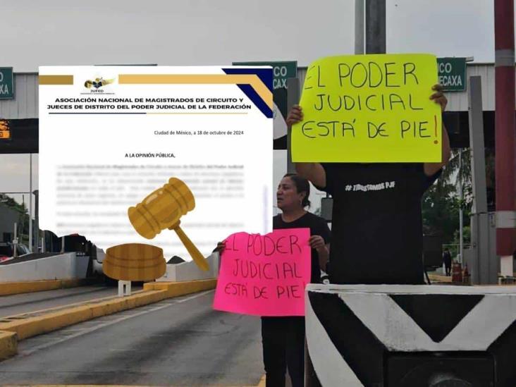 Trabajadores del Poder Judicial Federal seguirán en paro de labores en Veracruz