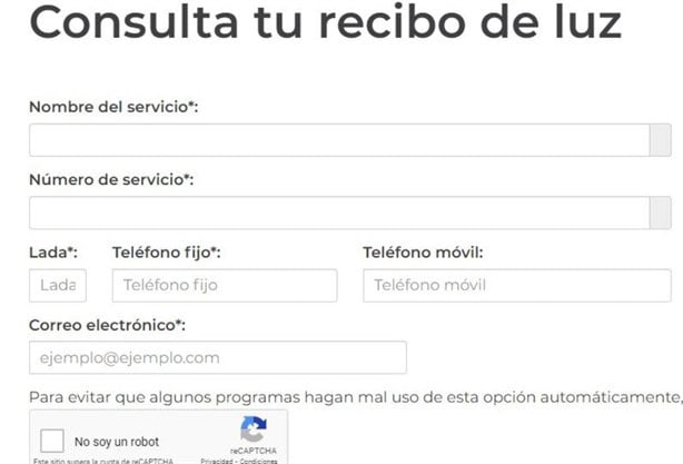 ¿No te llegó el recibo de luz en Veracruz? Así puedes descargarlo en línea