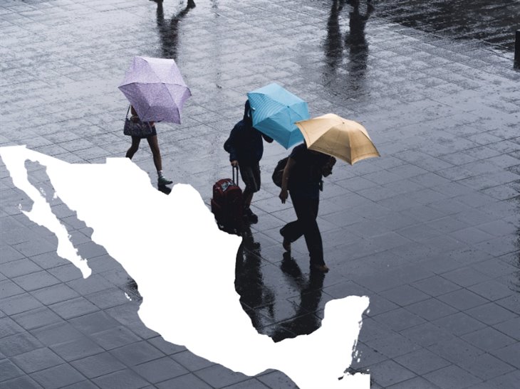 ¿Veracruz en la lista?: temporal de lluvias de cuatro días pegará en estos estados 