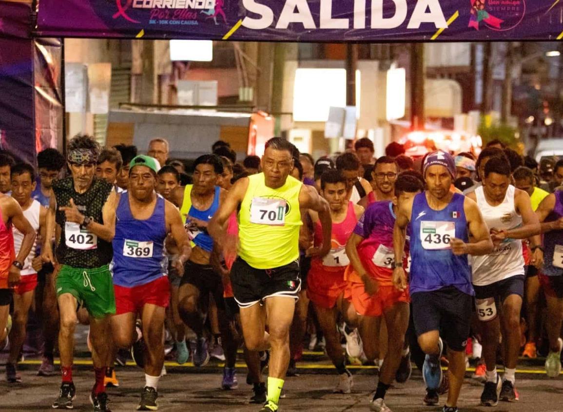 Se llevará a cabo la carrera atlética Corriendo por Ellas de 5 y 10 kilómetros