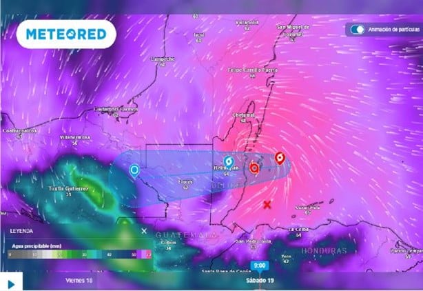 Tormenta Tropical Nadine: Estos serán los estados afectados con lluvias torrenciales