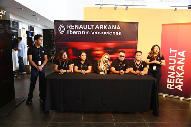 La agencia de autos Renault Coatzacoalcos efectuó la presentación del nuevo modelo "ARKANA", diseño francés esprit alpine.