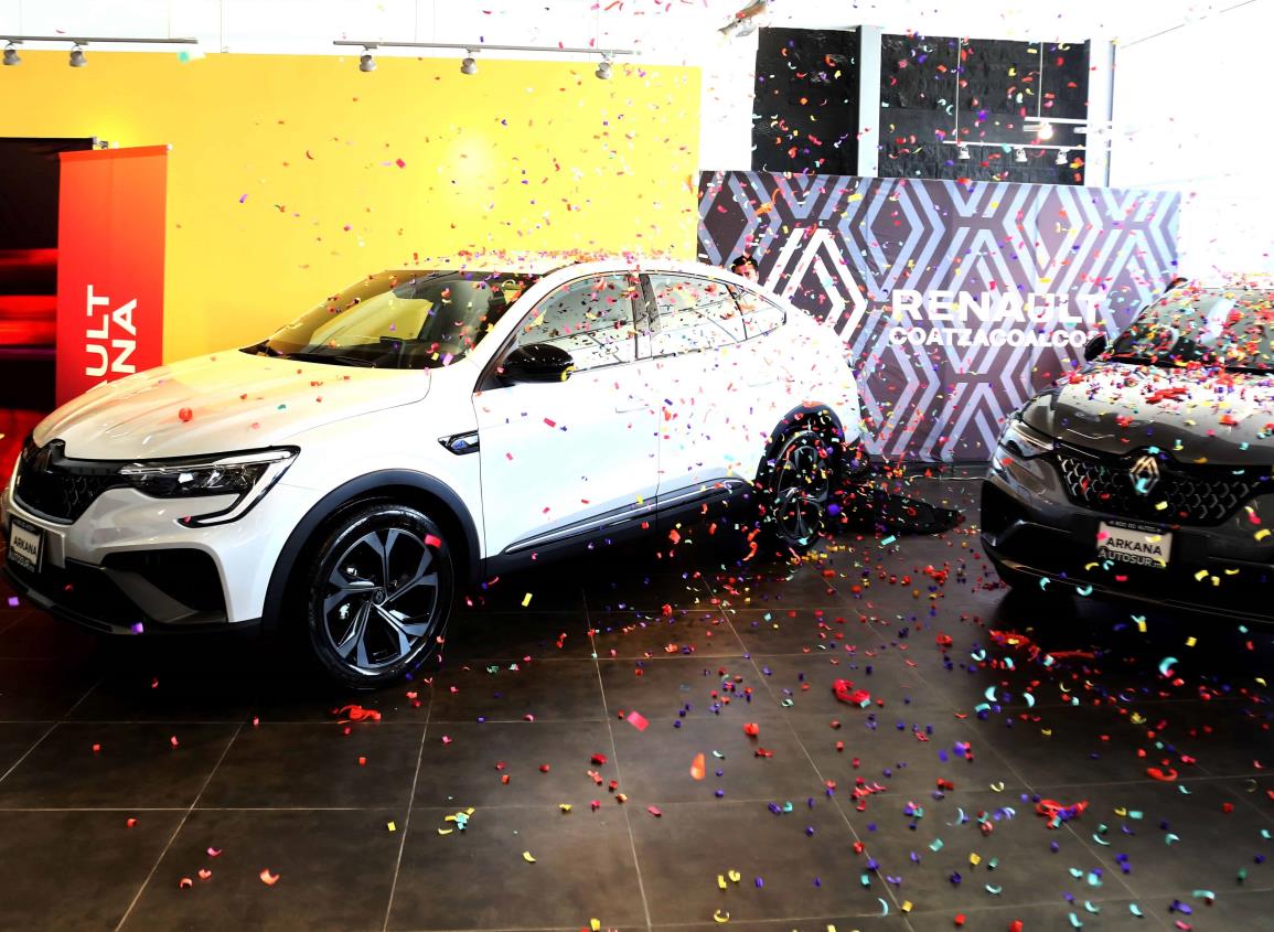 La agencia de autos Renault Coatzacoalcos efectuó la presentación del nuevo modelo "ARKANA", diseño francés esprit alpine.