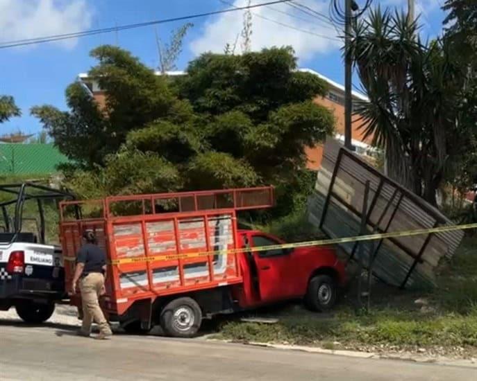 Trágico accidente: hombre muere de un infarto al volante sobre la carretera Trancas-Coatepec