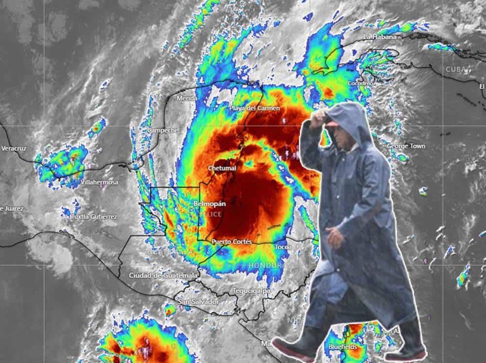 Tormenta tropical Nadine ya genera afectaciones; esta es su trayectoria