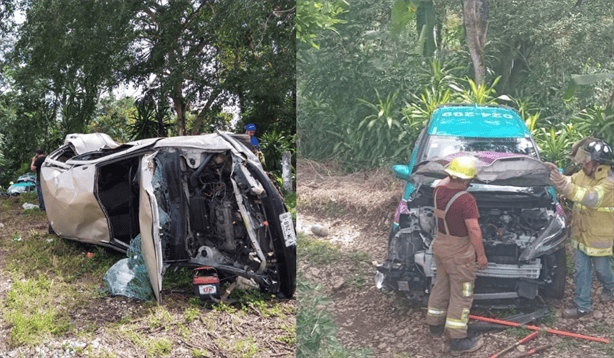 Accidente sobre la Autopista 150D Córdoba- Veracruz a la altura de Tranca de Tubos, Córdoba