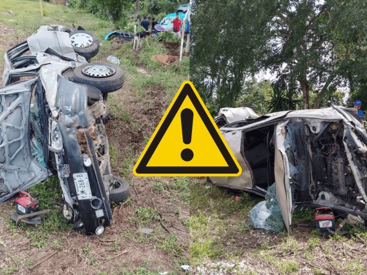 Accidente sobre la Autopista 150D Córdoba- Veracruz a la altura de Tranca de Tubos, Córdoba