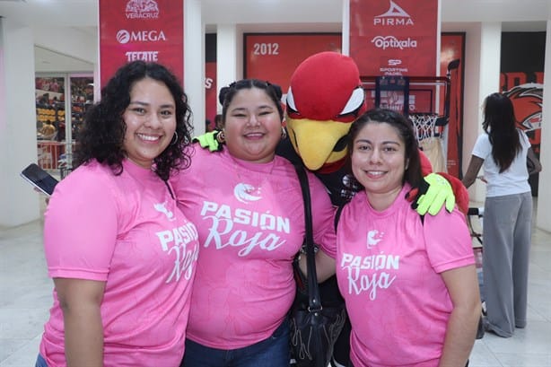 Los Halcones Rojos de Veracruz se visten de rosa en juego con causa a beneficio de MAM