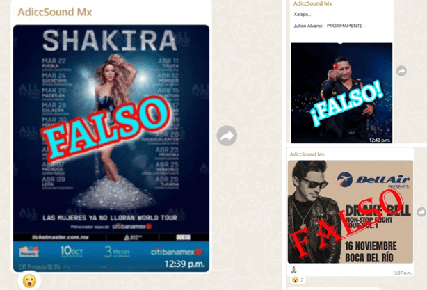 ¿Shakira no vendrá a Veracruz? Estos son los 3 conciertos anunciados que podrían ser fake