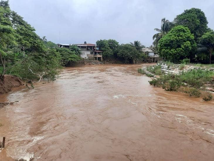 Tormenta Tropical Nadine: ¿Ha incrementado el nivel del río Agua Dulce?