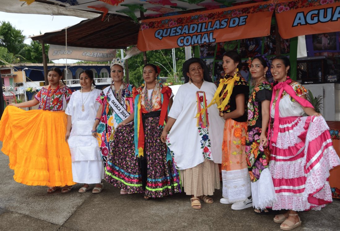 Culmina la Guelaguetza en Boca del Río con desfile y muestras culturales de Oaxaca