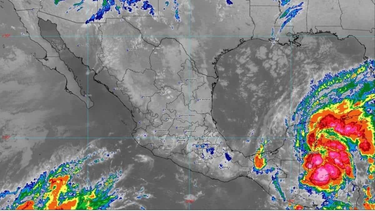 Tormenta Tropical Nadine mantendrá temporal de lluvias