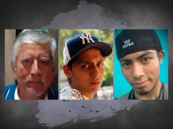 Desaparecen 3 hombres en zona centro de Veracruz; sus familias los buscan