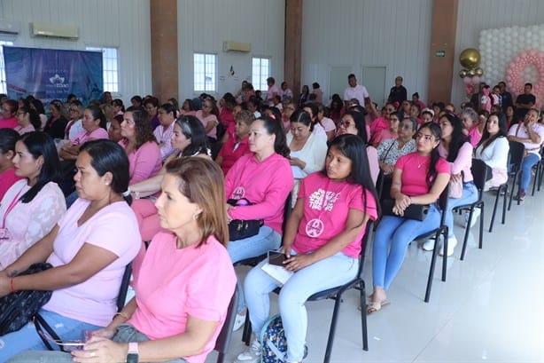 Realizan DIF Municipal de Veracruz el foro ´Pensado en Rosa´