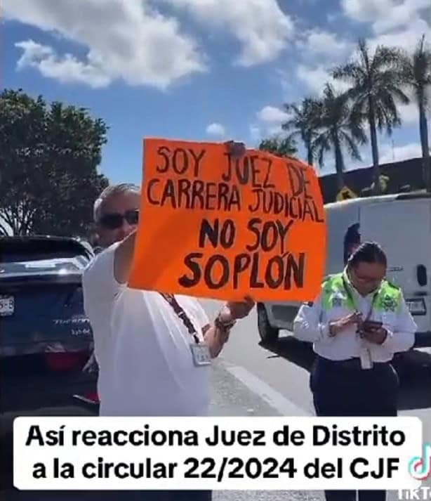 Hay presión para despedir a trabajadores que protestan contra reforma judicial: juez en Xalapa 