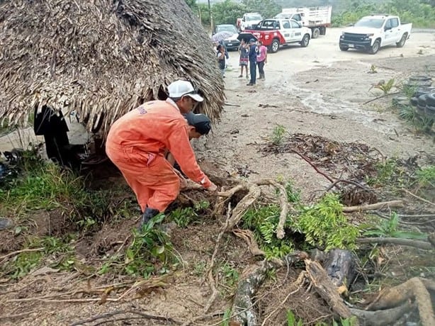 Alertan por crecida de ríos tras las fuertes lluvias en todo Veracruz