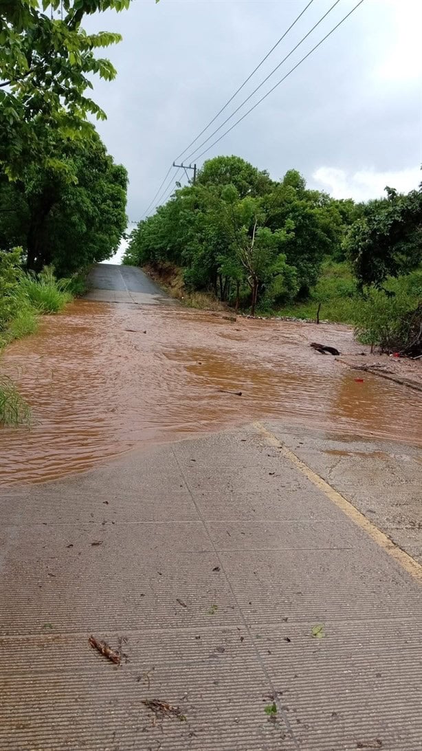 Alertan por crecida de ríos tras las fuertes lluvias en todo Veracruz