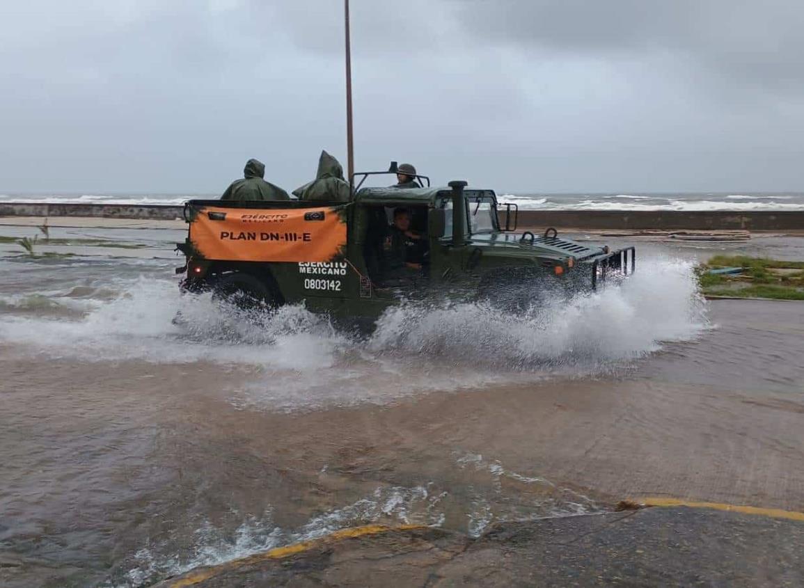 Por segundo día temporal lluvioso colapsa a Coatzacoalcos | VIDEO