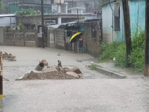 Se desborda el arroyo Nexmegata, familias en alerta ante intensas lluvias en el sur I VIDEO